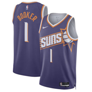 Women's Devin Booker Phoenix Suns #1 Swingman Jersey - Icon Edition - Purple