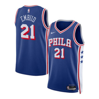 Women's Joel Embiid Philadelphia 76ers #21 Swingman Jersey - Icon Edition - Royal