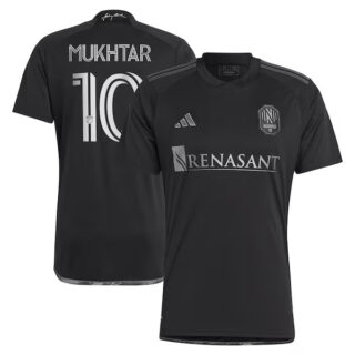 Men's Hany Mukhtar Nashville SC #10 adidas 2023 Man In Black Kit Player Jersey - Black