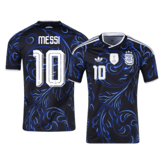 MESSI #10 Argentina Away Soccer Jersey World Cup 2026 Black
