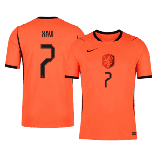 Netherlands XAVI #7 Home Soccer Jersey Authentic 2026