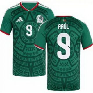 Men 9 Mexico Raul Jimenez 2026 Replica White Jersey
