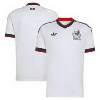 Men Mexico Blank 2026 Replica White Jersey