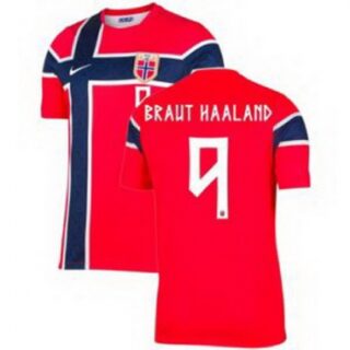 Women 9 Norway Erling Haaland 2026 Home Stadium Replica Jersey