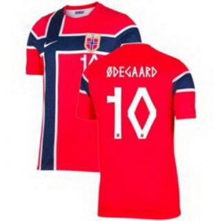 Youth 10 Norway Martin Odegaard 2026 Home Stadium Replica Jersey