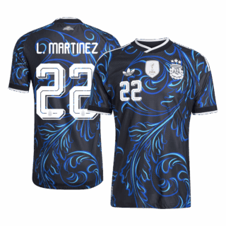 Argentina L. MARTiNEZ Away Soccer Jersey Authentic 2026