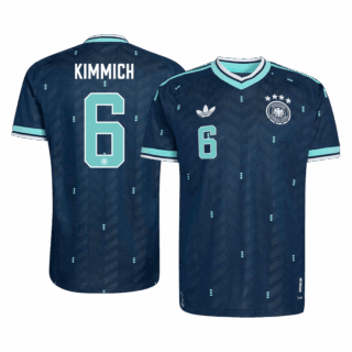 Germany KIMMIC #6 Away Soccer Jersey Authentic 2026