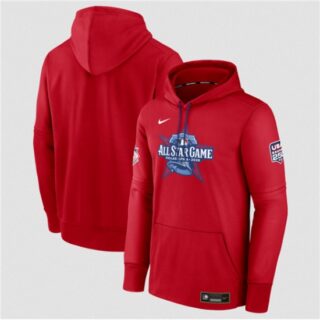 Men's National League Red 2026 MLB All-Star Game Therma-FIT Hoodie