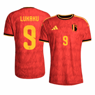 Belgium LUKAKU #9 Home Soccer Jersey Authentic 2026